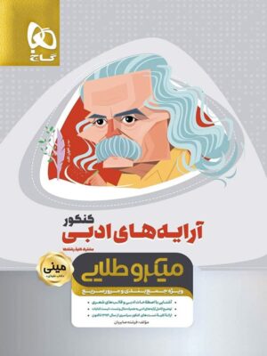 کتاب مینی میکرو طلایی آرایه ادبی کنکور انتشارات گاج