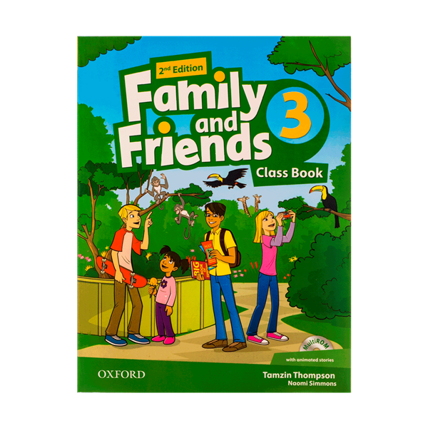 کتاب Family and Friends 2nd 3 SB+WB+DVD